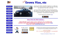 Desktop Screenshot of crownvicsetc.com